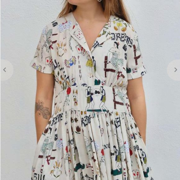 Caron Callahan 69Tearz 69 Tearz Dress - Picture 2 of 4